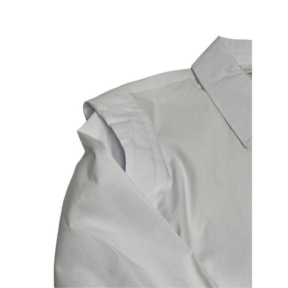 House of Harlow 1960 NWT white long sleeve button up shirt size XS - Picture 8 of 13